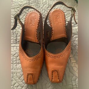 Tsing’s size 7 sling backs made in south Africa